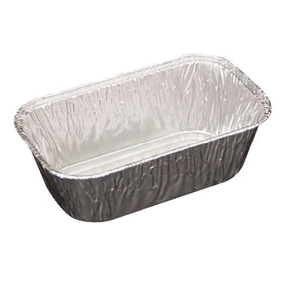 Pactiv 61635 16 oz (1 lb) Aluminum Loaf Pan, 6x3.5x2 | 1000 Per Case