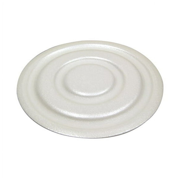 Pactiv Cake Circle White, 8" Diameter, Foam | 500/Case