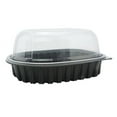 thumbnail image 1 of Pactiv ClearView MealMaster Chicken Roaster, 10.75 x 8.5 x 4.25, Black/Clear, 95/Carton, 1 of 4