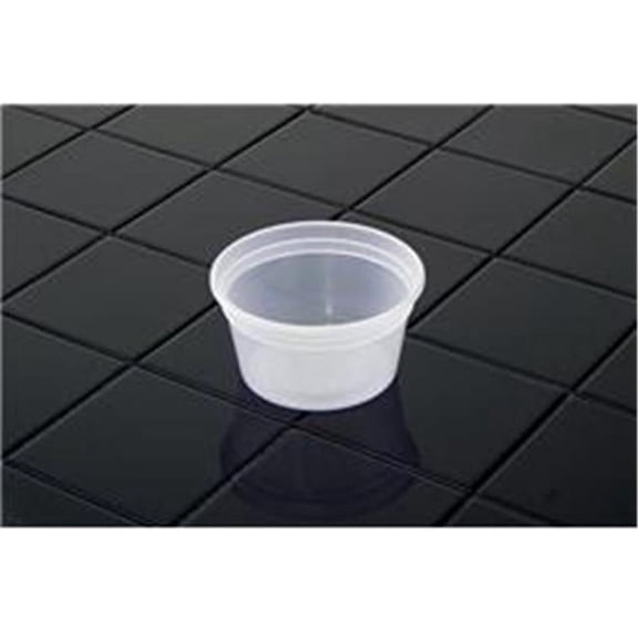 Pactiv Corp. L5012Y Newspring DELItainer 4.55 x 4.55 x 2.45 12 oz Plastic Microwavable Container - Clear (480/Carton)