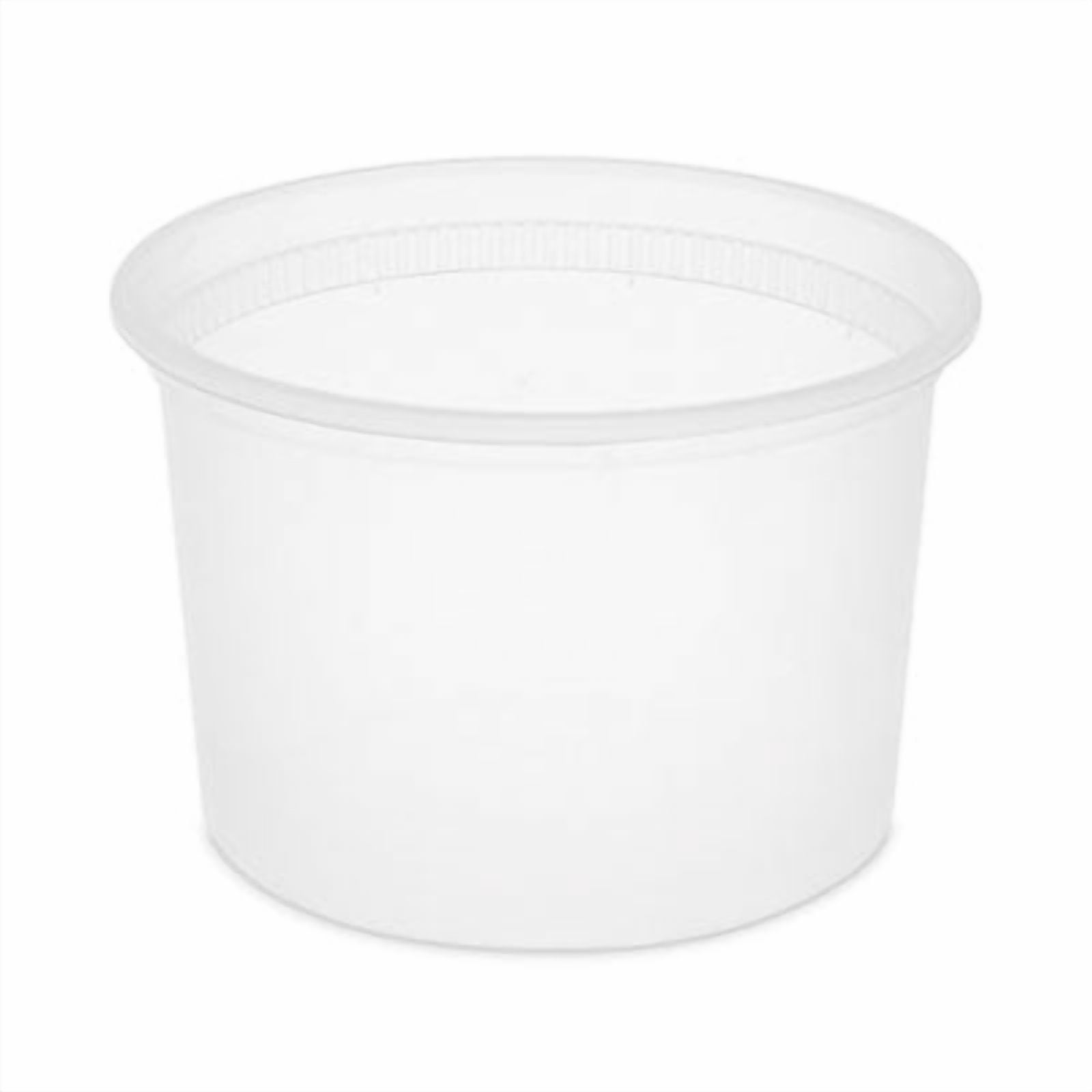Pactiv Corp. L6064 Newspring DELItainer 4.5 x 4.5 x 6.35 64 oz Plastic Microwavable Container - Natural (120/Carton)