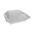 thumbnail image 1 of Pactiv Corp. YTD19903ECON Foam Take Out Container, White (150 Pack), 1 of 6