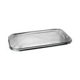 thumbnail image 1 of Pactiv Evergreen Aluminum Steam Table Pan Lid, Fits One-Third Size Pan, 0.5" Deep, 6.19 x 12.31, 200/Carton, 1 of 6