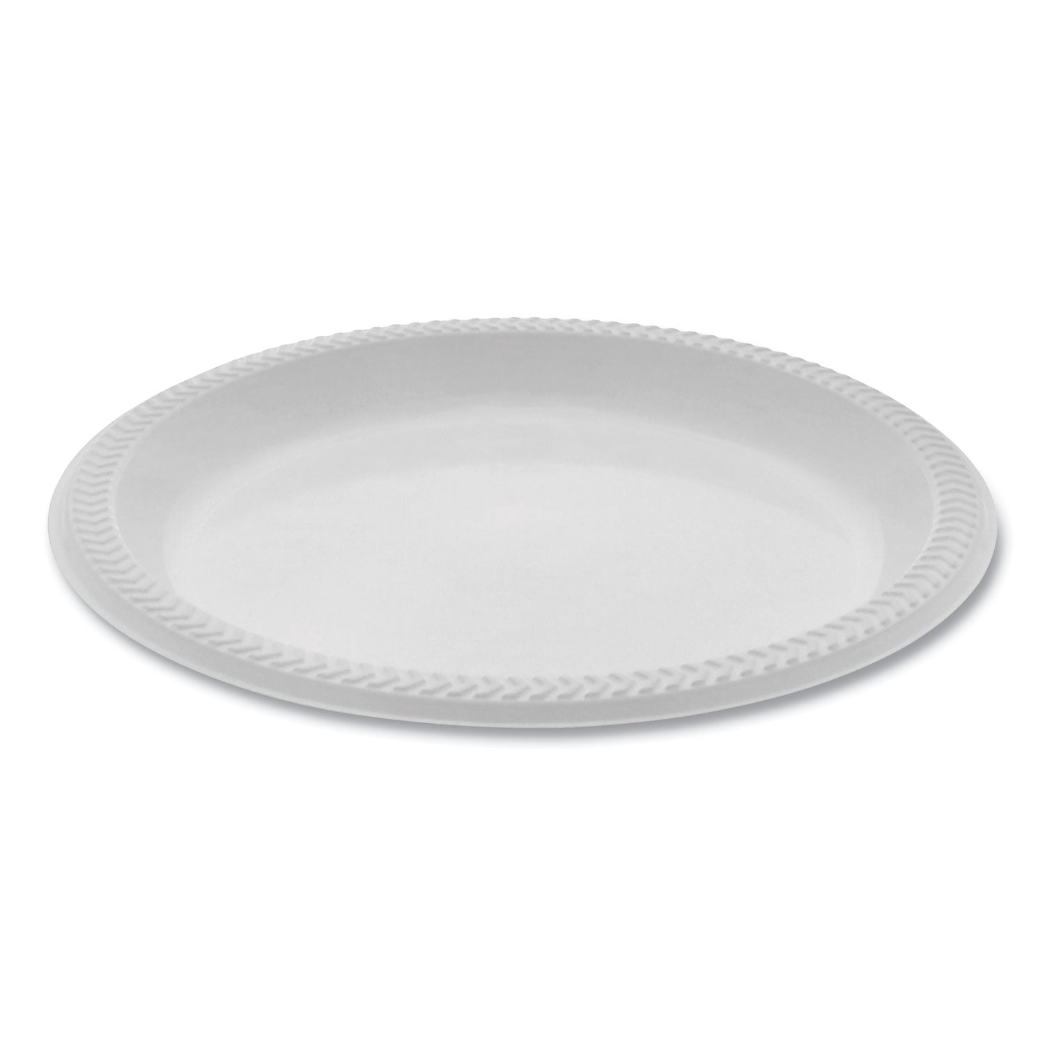 Pactiv Meadoware Ops Dinnerware, Plate, 8.88" Diameter, White, 400/carton