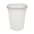 thumbnail image 1 of Pactiv Newspring DELItainer Microwavable Container, 32 oz, 4.55 Diameter x 5.55 h, Clear, Plastic, 240/Carton, 1 of 7