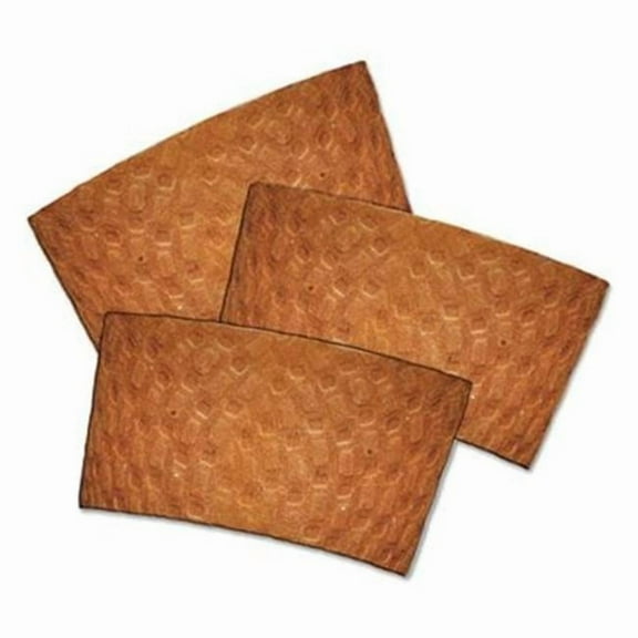 Pactiv PCT Kraft Hot Cup Sleeves for 10-24 oz Cups, Brown - 1000 Per Carton