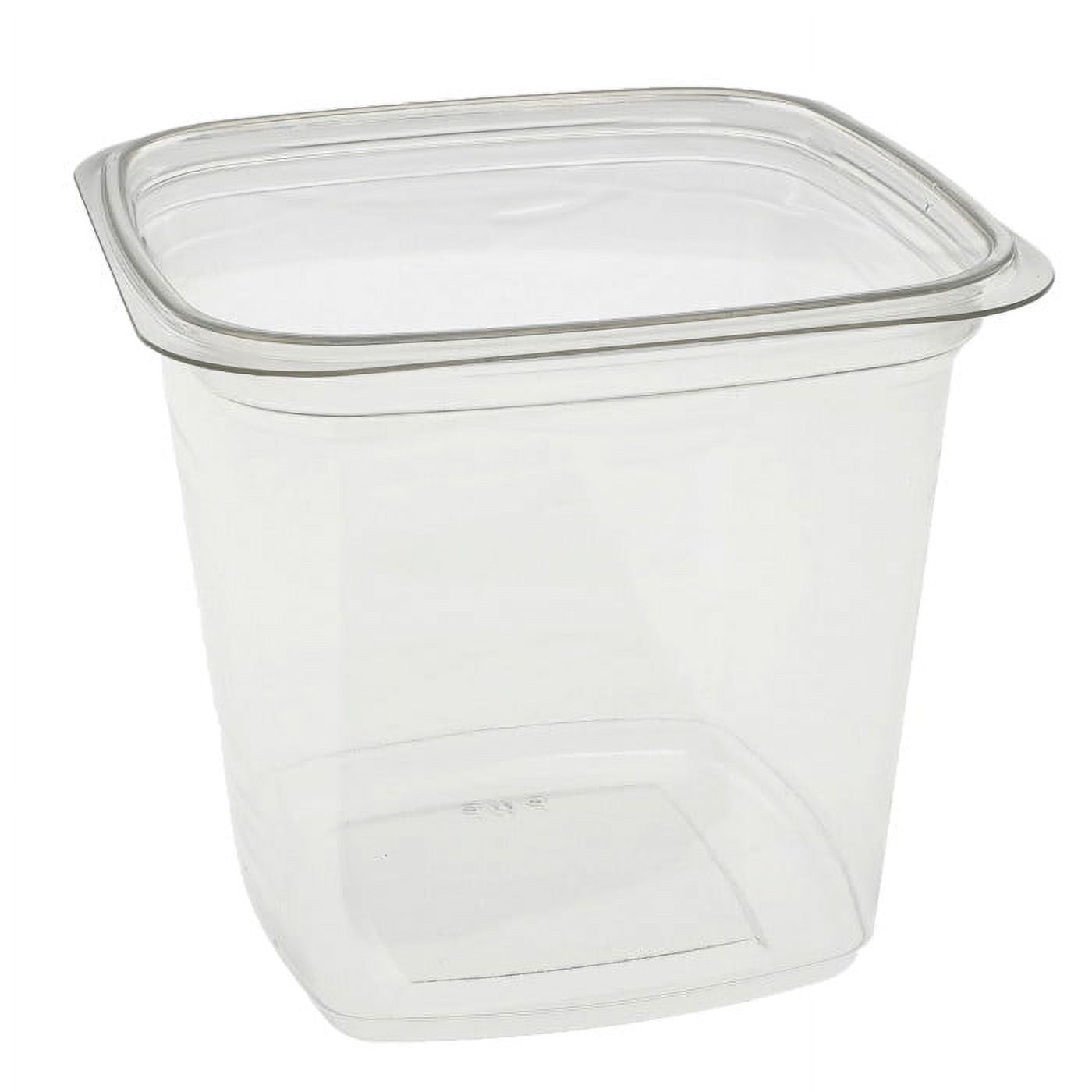 Pactiv YSD2532 32 oz. Plastic Deli Container with Lid - 240/Case