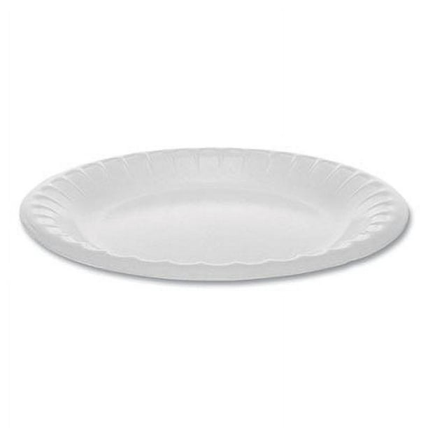 Placesetter Deluxe Laminated Foam Dinnerware, Plate, 6