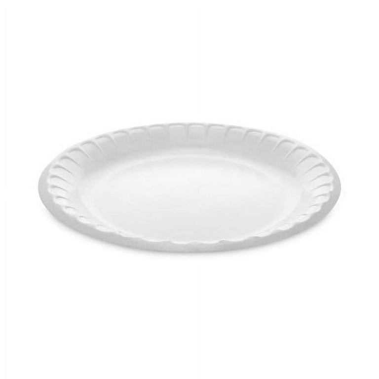 Placesetter Deluxe Laminated Foam Dinnerware, 3-Compartment Plate, 8.88 Placesetter Deluxe Laminated Foam Dinnerware, 3-Compartment Plate, 8.88
