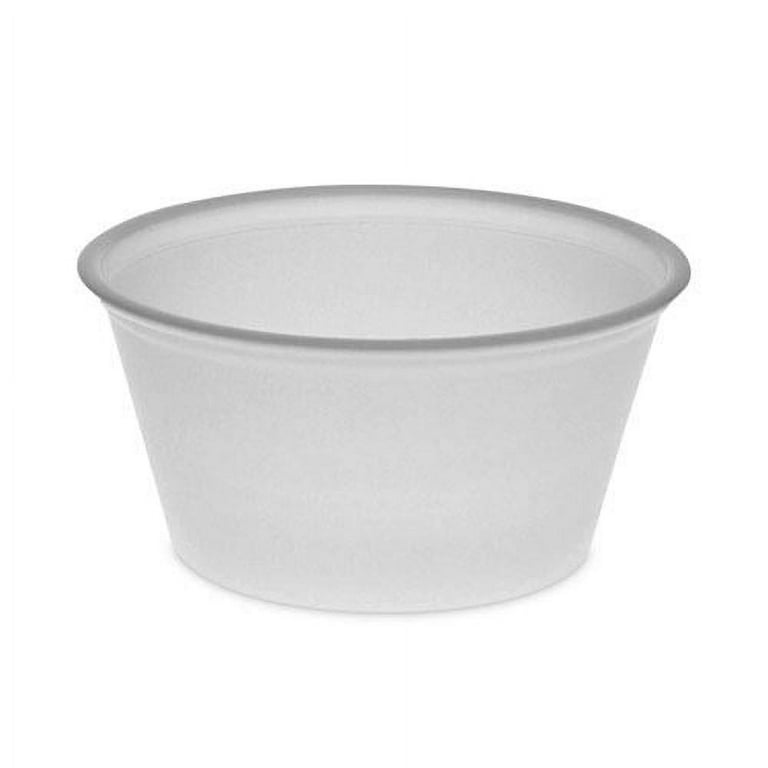 Plastic Portion Cup, 2 oz, Translucent, 200/Bag, 12 Bags/Carton Plastic Portion Cup, 2 oz, Translucent, 200/Bag, 12 Bags/Carton