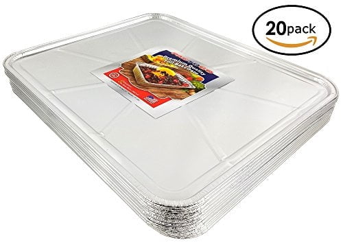 Pactogo Disposable Aluminum Foil Oven Liner 18.5 " x 15.5" (Set of 20)