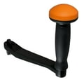thumbnail image 1 of Pactrade Marine 10" Length Locking Winch Handle Black Aluminum Alloy Comfortable Plastic Low Friction Ball Bearing Grip Lock-in Star Shaped Socket Style (Orange Speedgrip Ball Bearing, 10"), 1 of 12