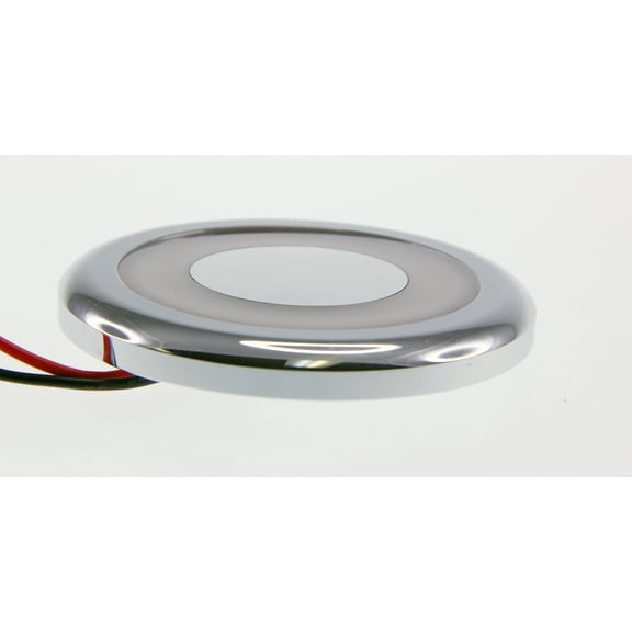 Pactrade Marine 1PCS Chrome LED Ceiling Interior Courtesy Light 10-30VDC 110LM