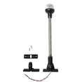 thumbnail image 1 of Pactrade Marine Adjustable Folding All Round Anchor Stern Light LED Navigation Stainless Steel Pole Pontoon Boat (Dual Folding Bases (H=16”)), 1 of 7