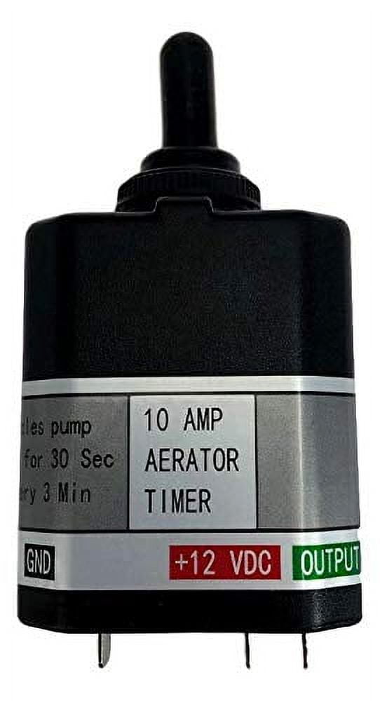 Pactrade Marine Boat Aerator Livewell Timer 10Amp 3Position Toggle