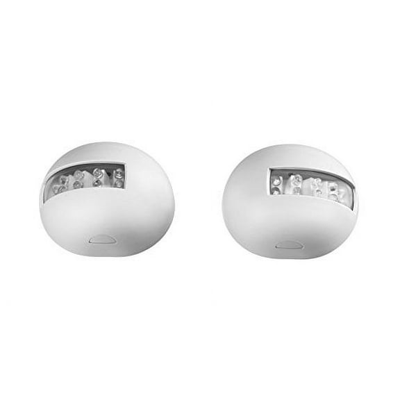 Pactrade Marine Boat Combo Side LED Bi-Color Pair Red & Green Navigation Light USCG 2 NM ABYC A16 Approval 12v White