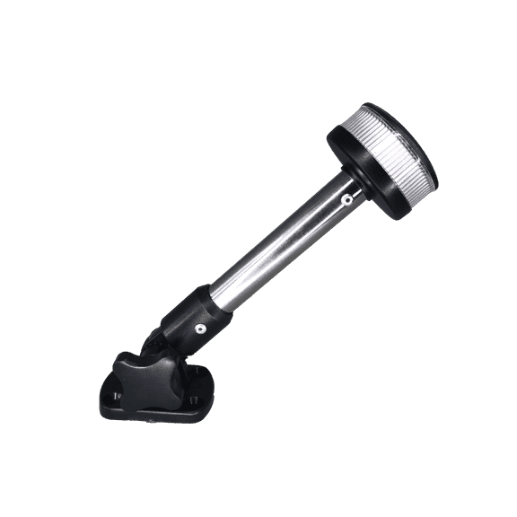 Pactrade Marine Boat Fold Down Pole Anchor All Round LED Navigation Light 2NM 9"
