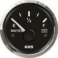 thumbnail image 1 of Pactrade Marine Boat KUS 2'' SS316 Water Tank Level Gauge Indicator Empty Full Red/Yellow 12V/24V 52mm 240-33ohms, 1 of 4