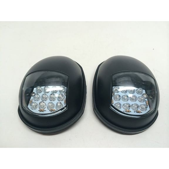 Pactrade Marine Boat LED Green Starboard Red Portside Navigation Light Vertical Mount