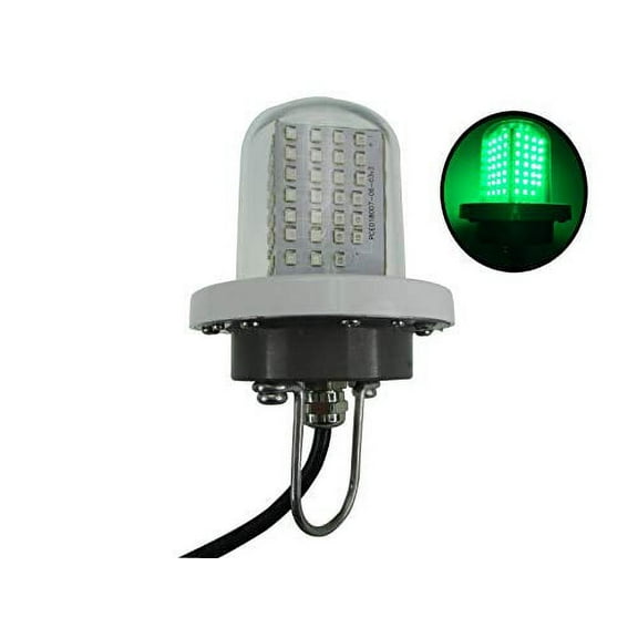 Pactrade Marine Boat LED Green Underwater Submersible Night Fishing Light 5" IP68