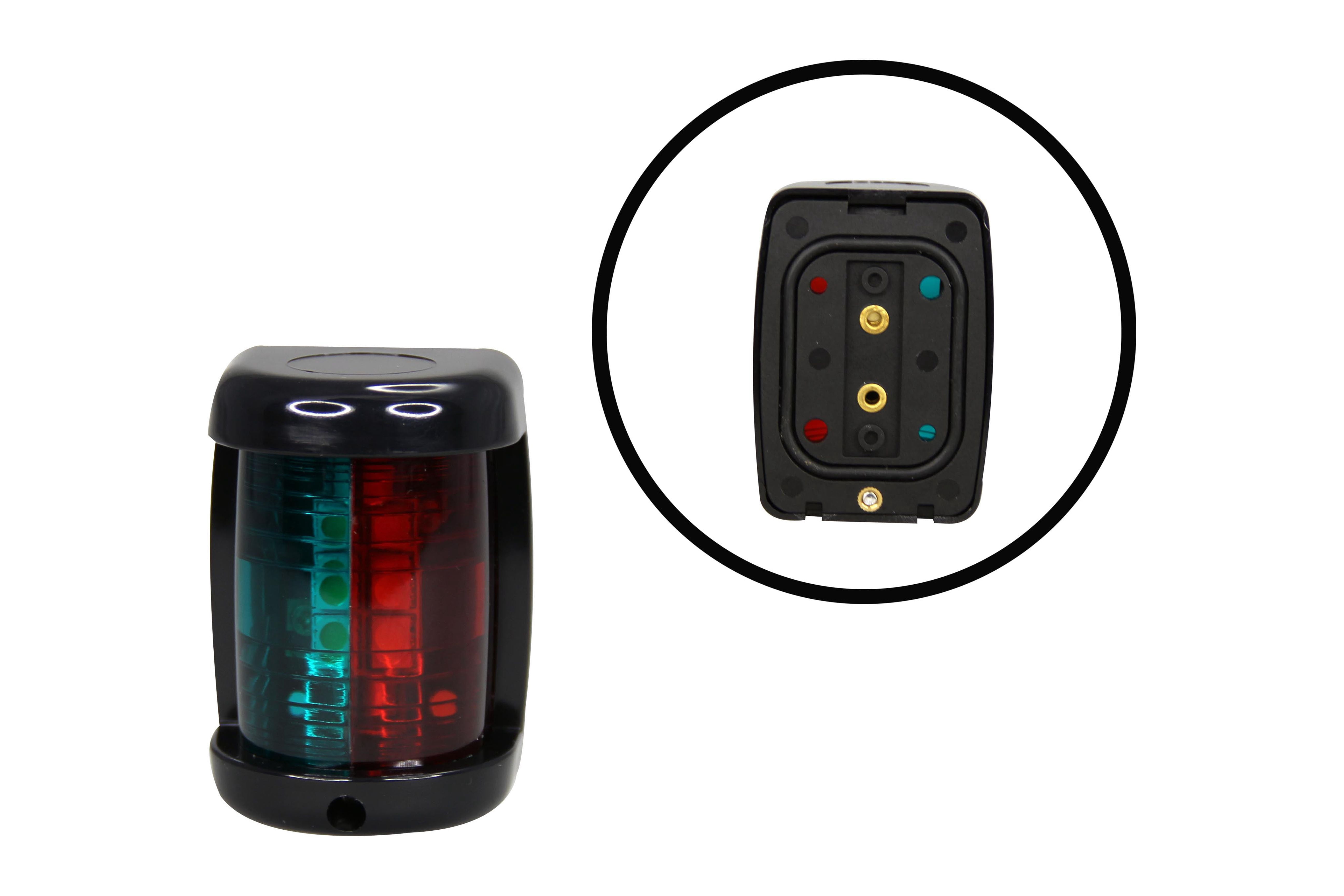 Pactrade Marine Boat Mini Red Port LED navigation Light 12v up to 1NM Pactrade Marine Boat Mini Red Port LED navigation Light 12v up to 1NM