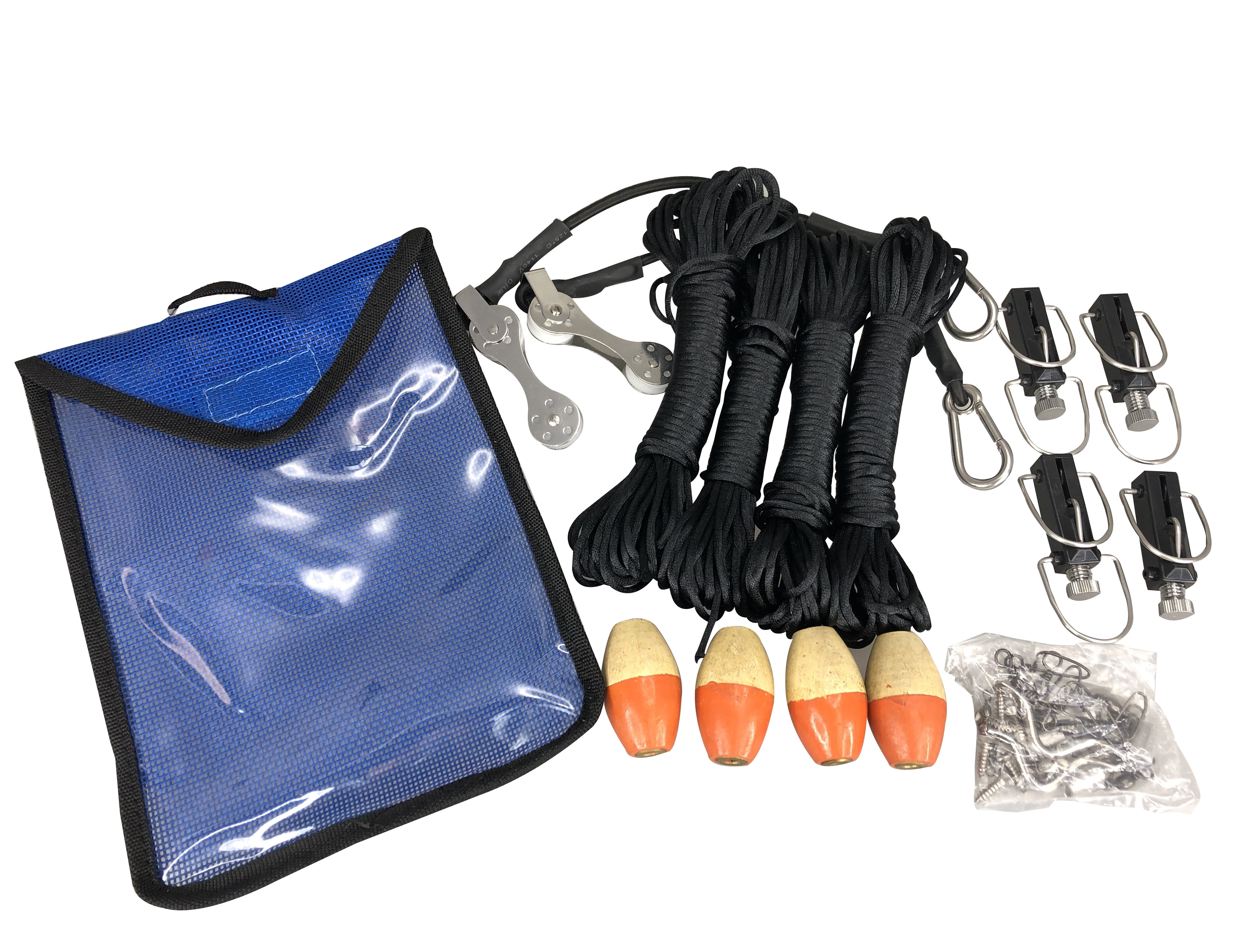 Pactrade Marine Boat Premium Double Outrigging Kit 2-Rigs 2-Poles ...