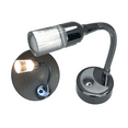 thumbnail image 1 of Pactrade Marine Boat RV Auto Goose Neck Warm White LED Adjustable Aluminum Reading Light Touch Switch Non-Magnetic Night Light (Lens Size: Medium), 1 of 9