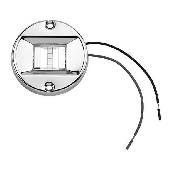 Pactrade Marine Boat S.S LED Stern Transom Round Navigation Light USCG 2NM ABYC A16 12v for 65.6'