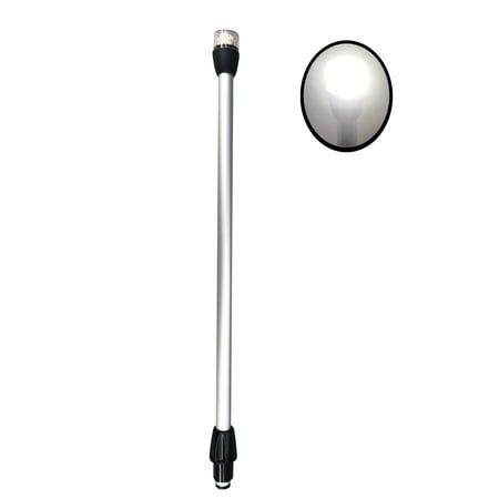 Pactrade Marine LED All-Round Long Stern Light Plugin Aluminum Pole