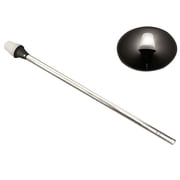 Pactrade Marine Navigation All-Round Long Stern Light Plugin Aluminum Pole, 24" L, Warm White