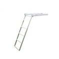 thumbnail image 1 of Pactrade Marine Pontoon Boat 5 Step Flat Front Ladder Aluminum 300lb Capacity, 1 of 9
