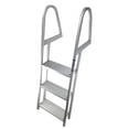 thumbnail image 1 of Pactrade Marine Pontoon Boat Aluminum 3 Step Heavy Duty Removable Dock Ladder, 1 of 4