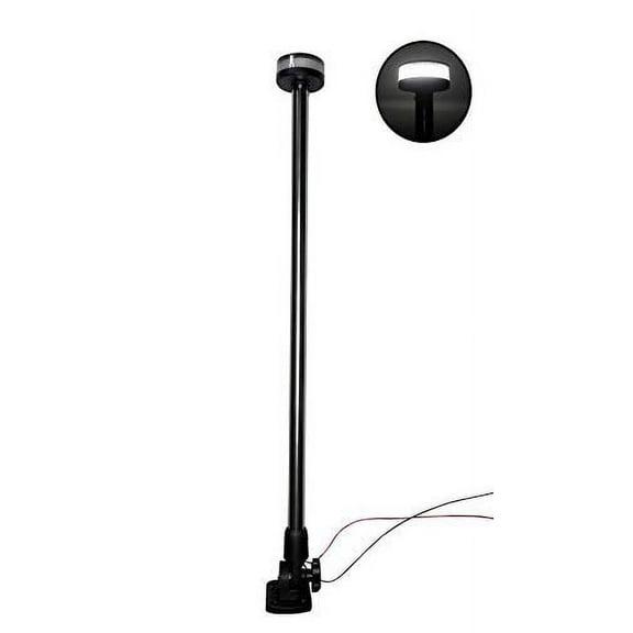 Pactrade Marine RV Adjustable Folding All Round Navigation Pole Light 23 1/2"H (600.0mm) USCG 2NM