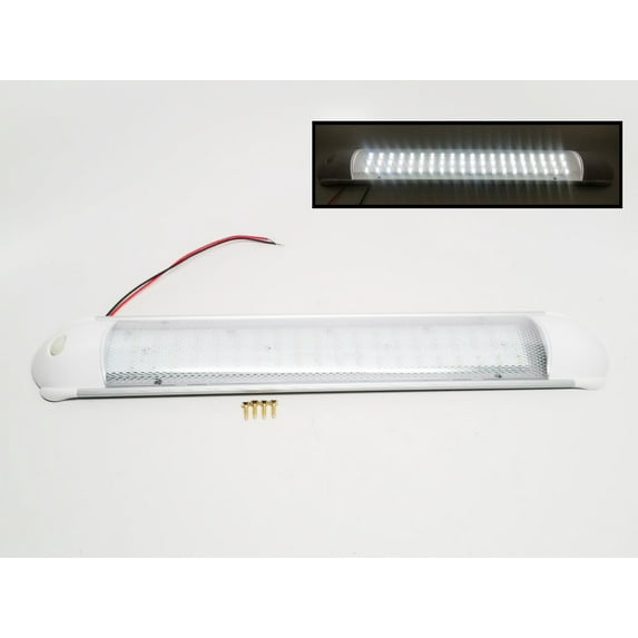 Pactrade Marine RV Trailer Car LED Interior Ceiling Light 10-30VDC with Switch