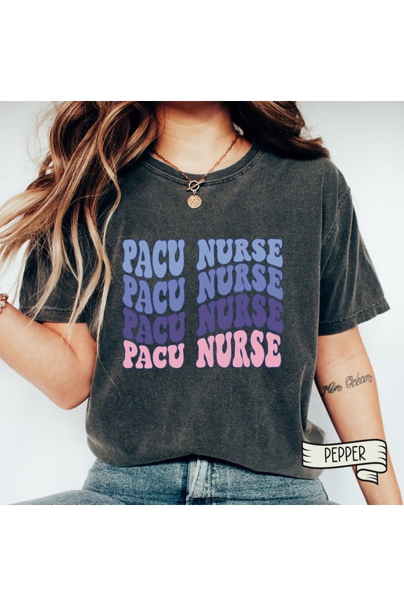 Pacu Nurse Shirt, Minimalist Pacu Nurse T-Shirt, Nursing Shirt, Pacu Periop Peri Op Rn Shirt, Post Anesthesia Care Unit Tee