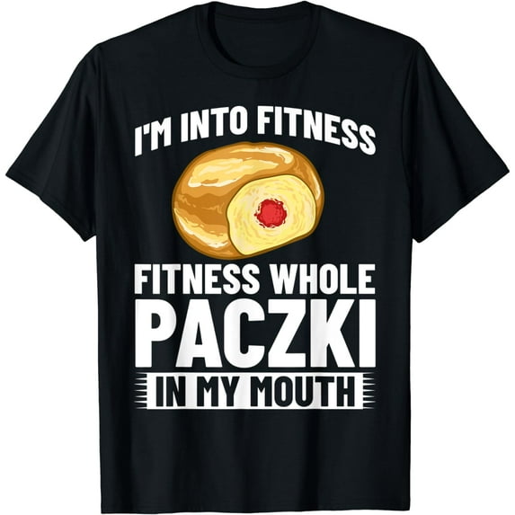 Paczki Polish Donut Poland Dessert T-Shirt