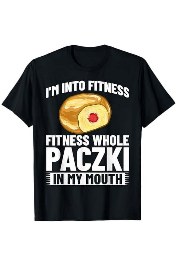 Paczki Polish Donut Poland Dessert T-Shirt