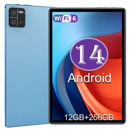 Pad 6 Tab 10.1 In Android 14 Tablet PC 12GB+256GB 5GWiFi 8-Core Dual Camera GPS