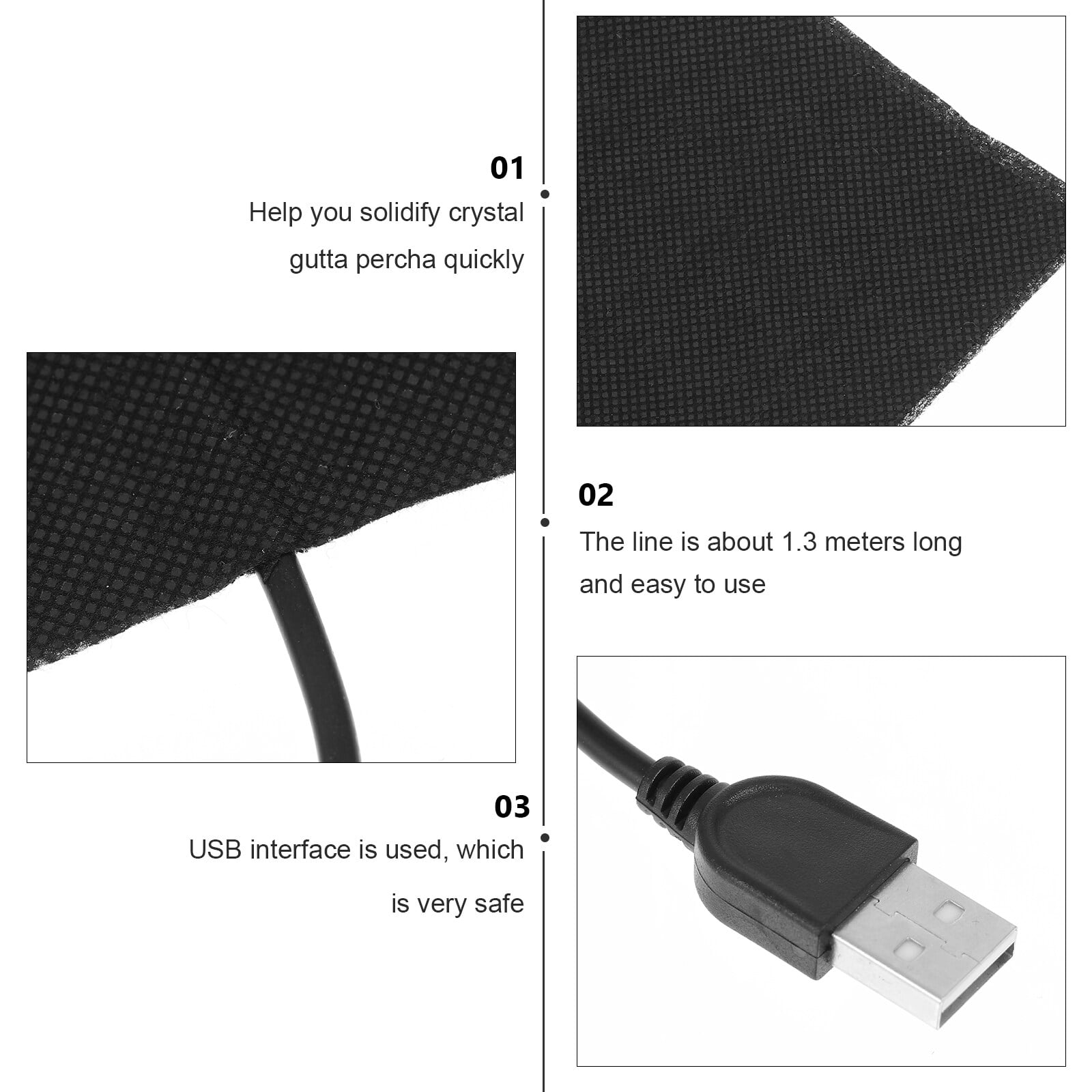 Pad Epoxy Heating Mat Usb Curing Heat Accessory Insulation Resin Heater