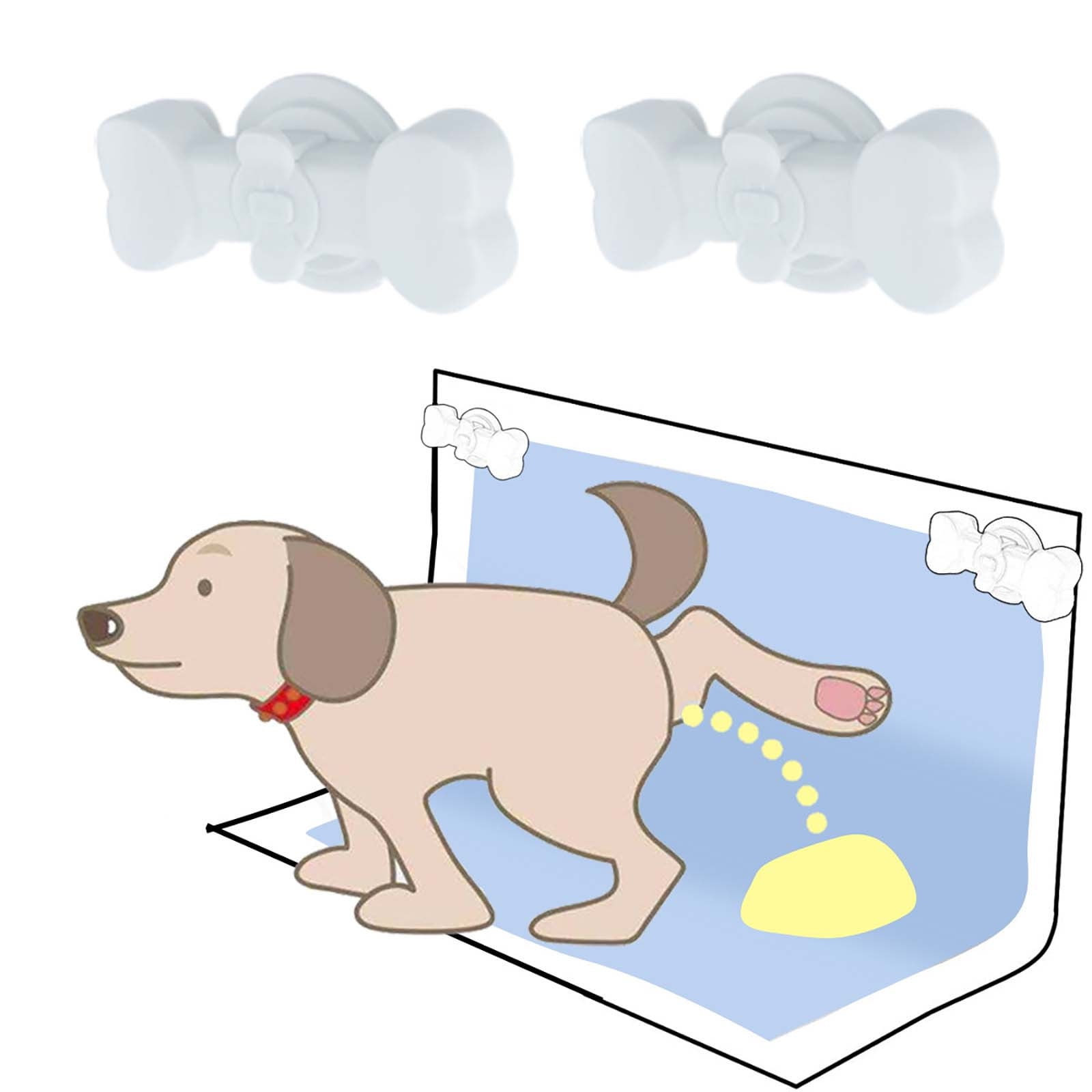 Pad Holder Dog Potty Pad Holder For Leg Lifting With Strong And For Any