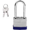 thumbnail image 2 of 4 Pcs Heavy Duty Long Shackle Padlocks With Keys - 32mm/38mm, Security Key Lock For Gym Locker 2 of 11