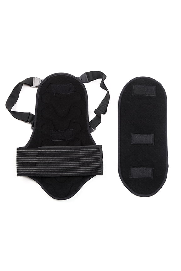 Pad Motorcycle Back Protector Detachable Thick EVA Back Pad Cushion For Motorcycling Mountain Biking Skating Skiing