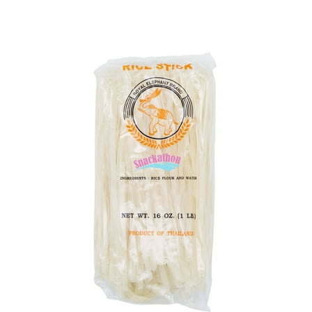 Snackathon Pad Thai Style Rice Stick Noodles, 5 mm Width, 16 oz