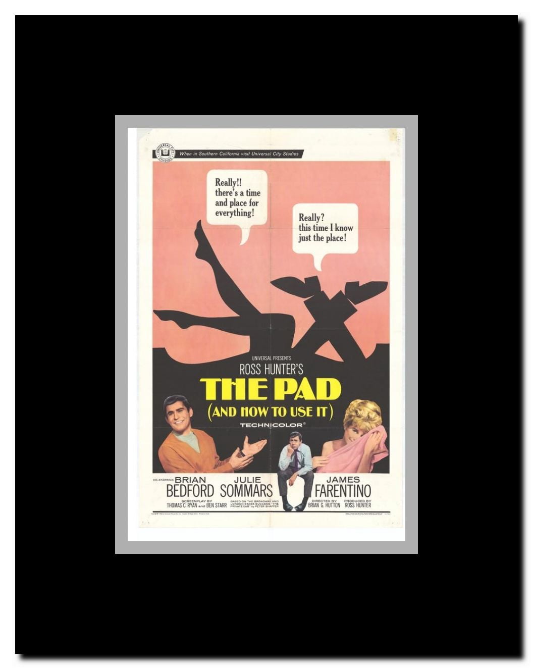 Pad and How to Use It Framed Movie Poster