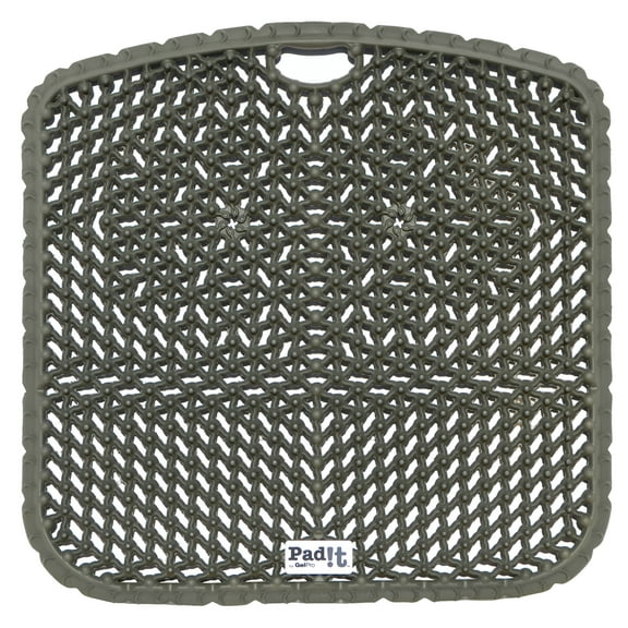Pad!t 3D Eva Foam Seat Cushion for Office, Automotive or Sports Activities, 17.5x17.5, Green