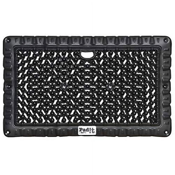 Pad!t by GelPro Portable EVA Foam Stadium Seat Cushion, 11” x 18”, Black