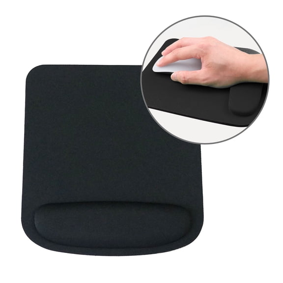 Pad with Wrist Support for Computer Laptops Lightweight for Laptops Office Ergonomic Mousepad