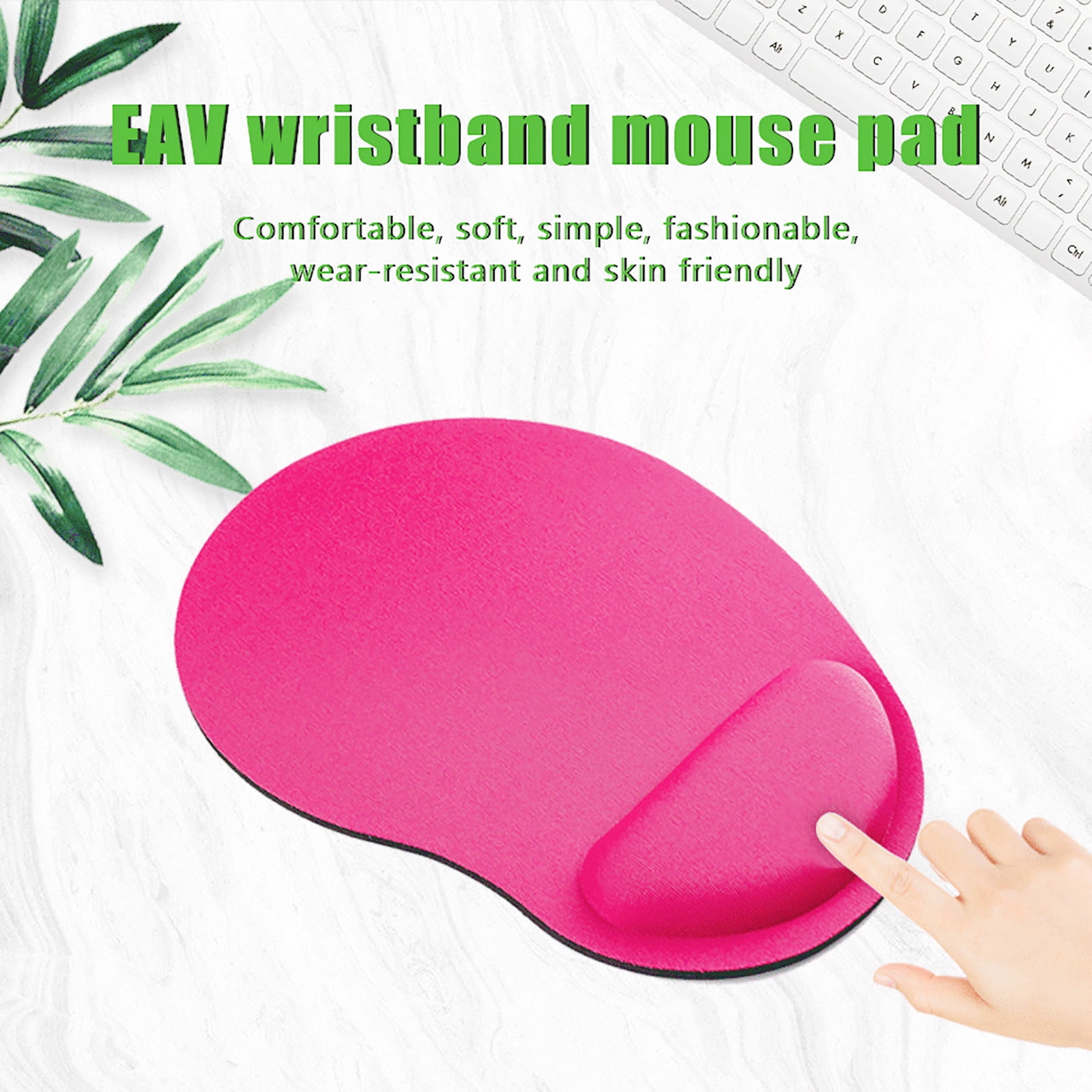 PadGel With Wrist SupportFor Office Desktop Ergonomic Keyboard Armrest
