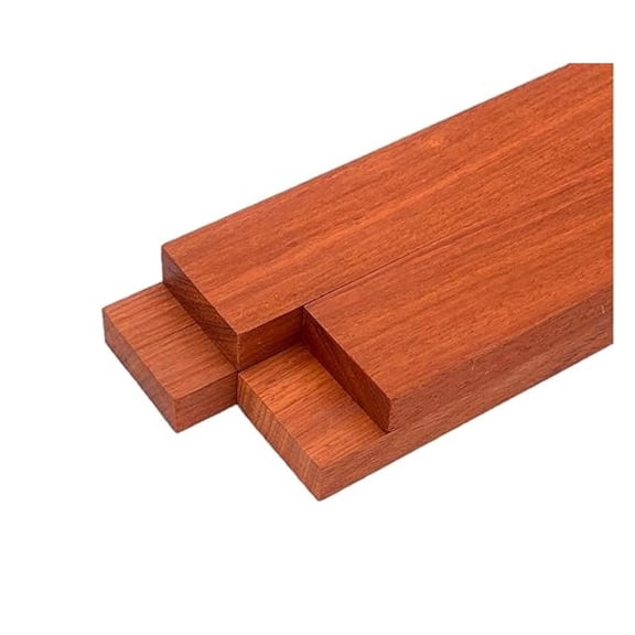 Padauk Lumber Board - 3/4 in x 2 in (4 Pcs) (3/4" x 2" x 24")