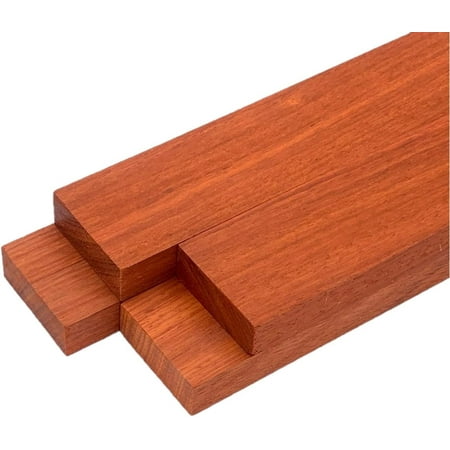 Padauk Lumber Board - 3/4" x 2" (4 pcs)